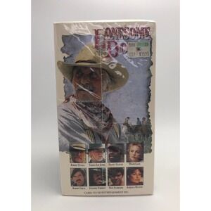 Lonesome Dove Set of 4 VHS Tapes-The Epic Western Series New/Sealed Boxed